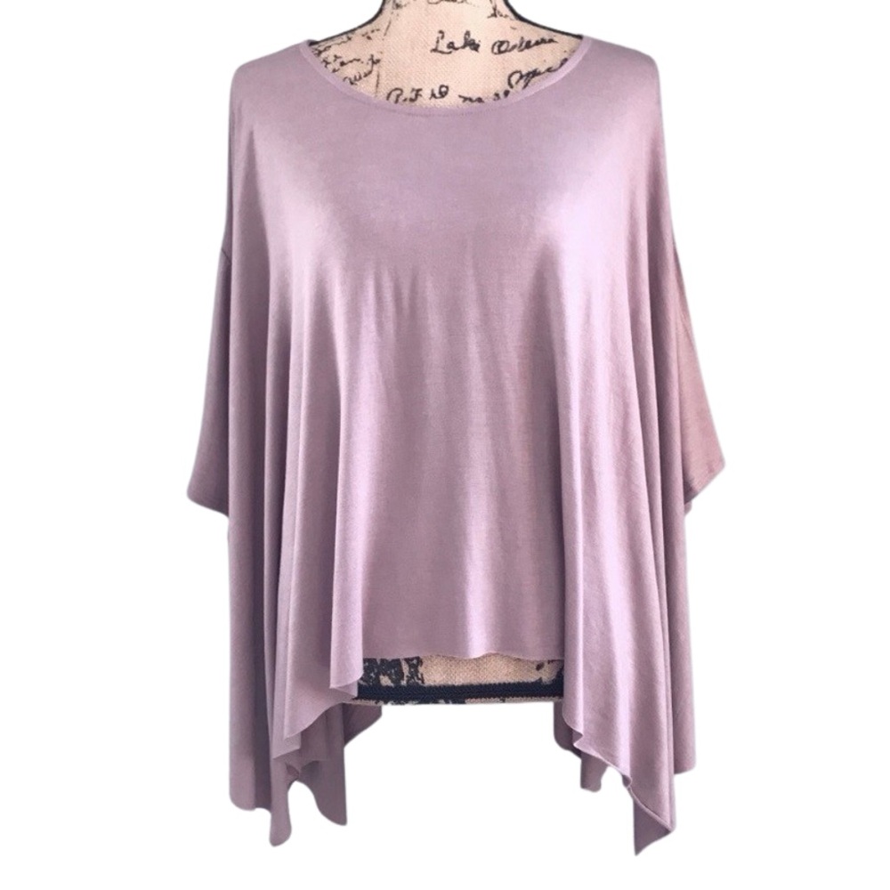 NWOT Spring Haze Mauve Billowy Blouse in S/M